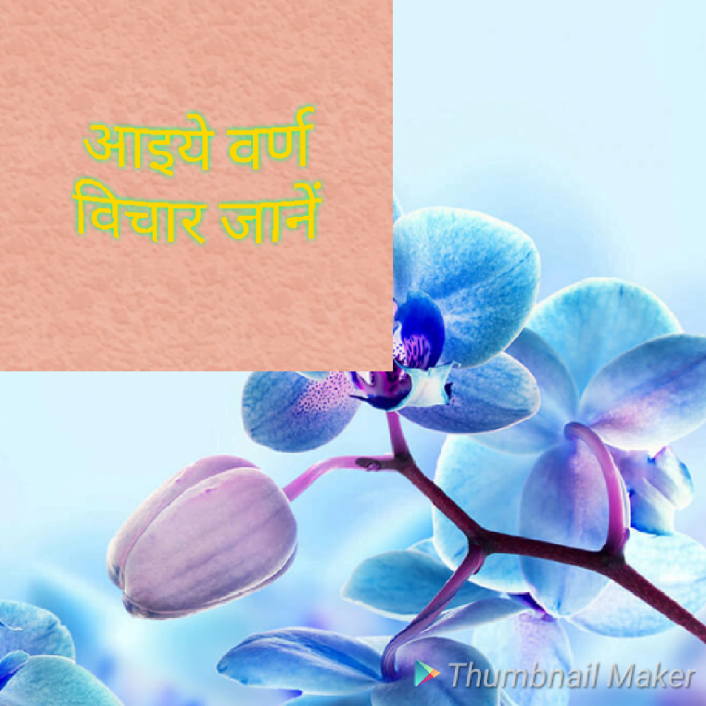 आइये वर्ण विचार जानें -हिंदी व्याकरण