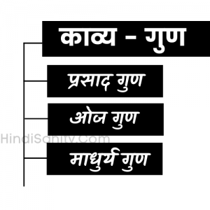 काव्य गुण के प्रकार काव्य गुण के प्रकार